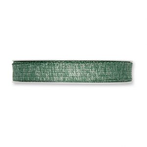 Lurex-Druckband "Glitzer" B:15mm, dk.grün/silber