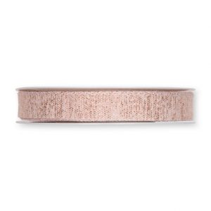 Lurex-Druckband "Glitzer" B:15mm, creme/kupfer