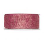 Lurexband "Glitzer" B:35mm, beere/rold