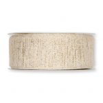 Lurexband "Glitzer" B:35mm, creme/gold