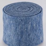 Filz-Topfband wasserblau