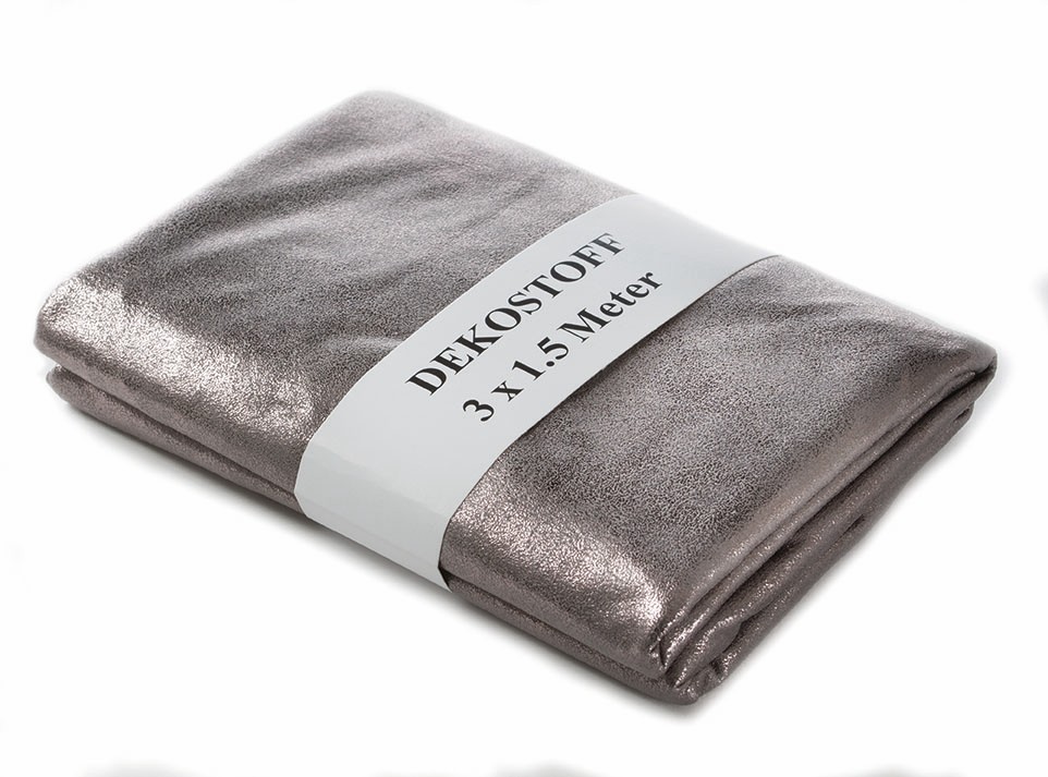 Dekostoff Suede B:150 x 300cm, anthrazit