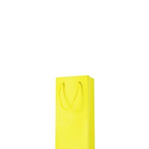 Flaschentasche One Colour 11x10,5xH:36cm, gelb