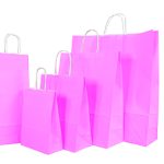 Papiertragetasche Smartline rosa