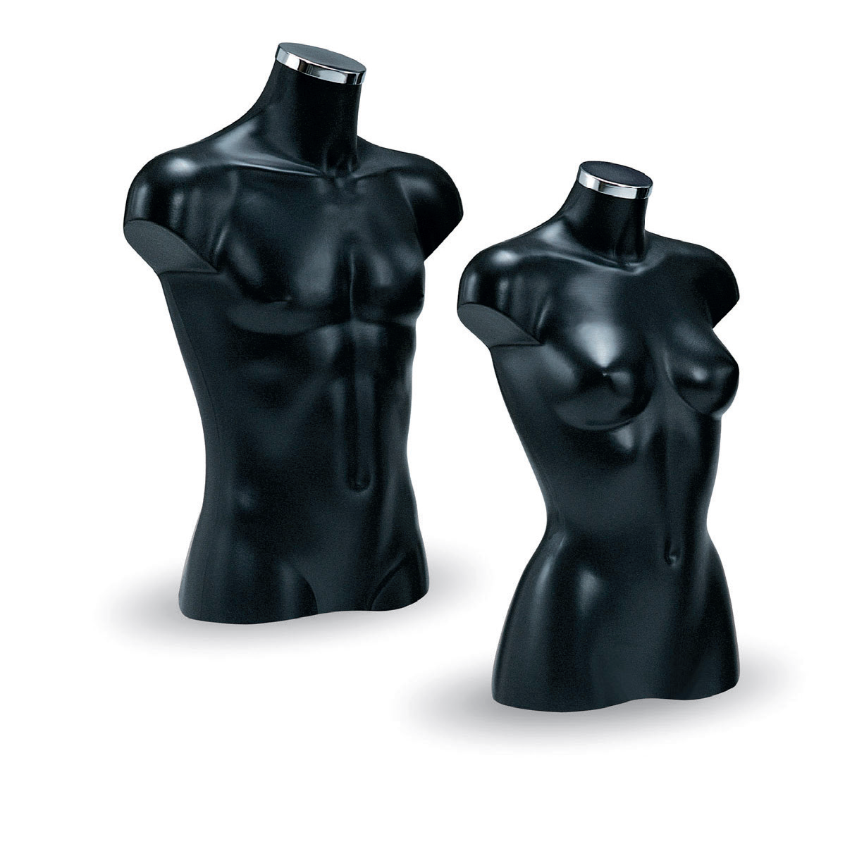 Herren-Kurzbüste Fashion H:72cm, schwarz – Bild 2