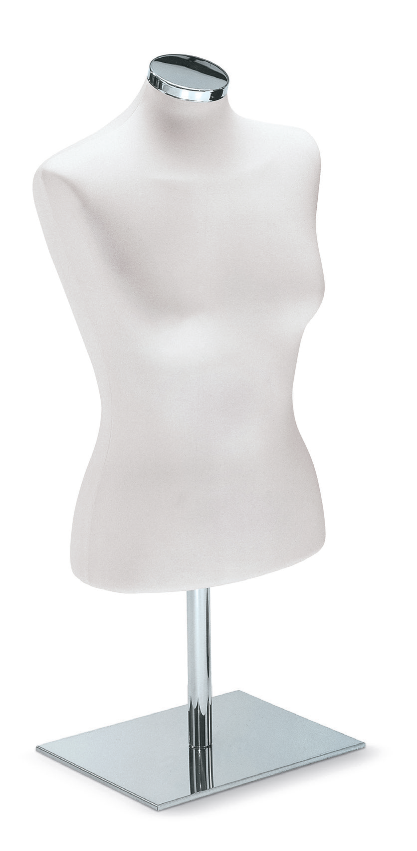 Damen-Kurzbüste Metallo, H:61cm, weiß – Bild 3