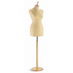 Euro-Busto Dame ecru, Rundfuß natur