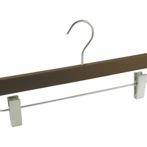 Hosenbügel B:36cm, mit Maxiklammern, Soft touch schwarz