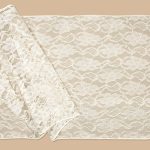 Tischläufer Spitze 35x275cm, creme