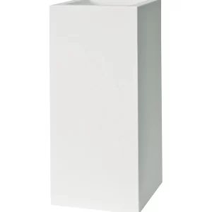 Pflanztopf Kube High, 30x30xH:70cm, weiss