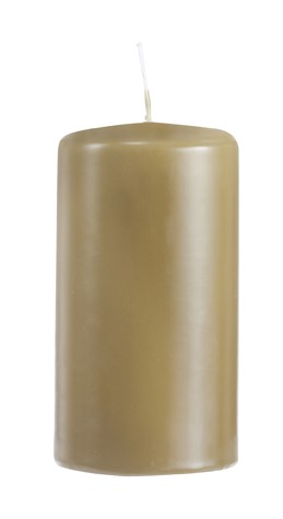 STUMPENKERZE H150/Ø70mm mustard