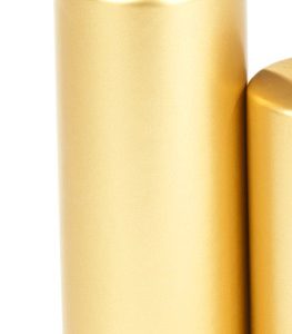 Stumpenkerze metallic H/Ø 200/80mm, gold, VE=4 Stück