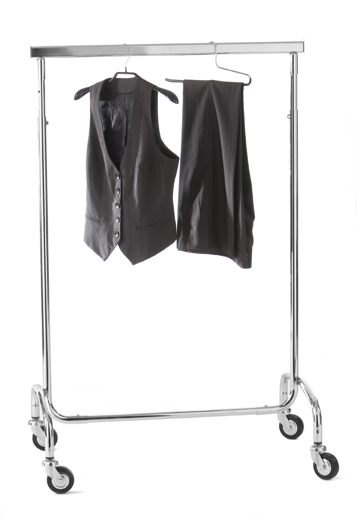 Konfektionsständer Mini H:125 - 195cm, höhenverstellbar