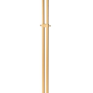 Ständer 2-Arm H:123-171cm, höhenverstellbar, gold