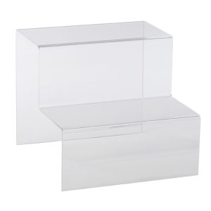 Acryl-Treppe 2-stufig, H:350xB:400xT:420mm
