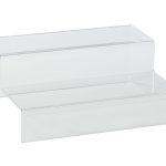 Acryl-Treppe 2-stufig, H:160xB:400xT:300mm