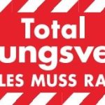 Ankleber - Total Räumungsverkauf-Alles muss raus -