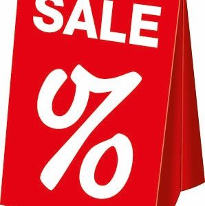 Dachaufsteller SALE %, DIN A3
