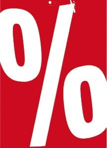 Säulendisplay Sale % 135 cm