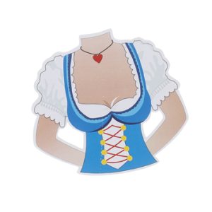 Hänger Oktoberfest-Madl L:70x23cm
