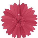 Papierfächer rot