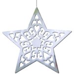 Ornament-Sterne silber