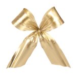 Folienschleife H:50cm, gold