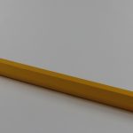 Bleistift L:200xØ11cm, gelb