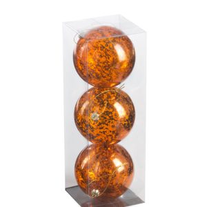 Kugel Mercury Ø100mm, 3 Stk./Box, kupfer (orange)