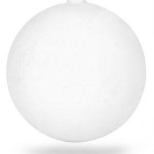 Weihnachtskugeln weiß matt