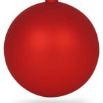 Weihnachtskugel Ø60mm, rot matt