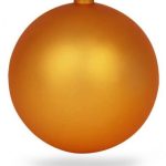 Weihnachtskugeln kupfer matt