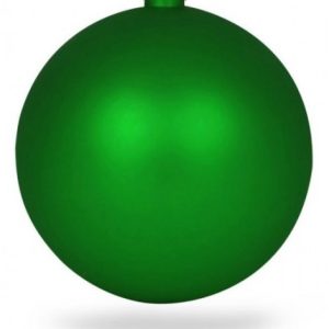Weihnachtskugeln, grün matt