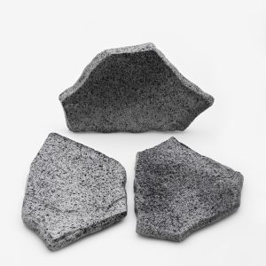 Granitplatte 3-teilig grau
