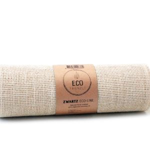 Jute-Tischläufer B:30cm, naturweiß, 5m/Rolle