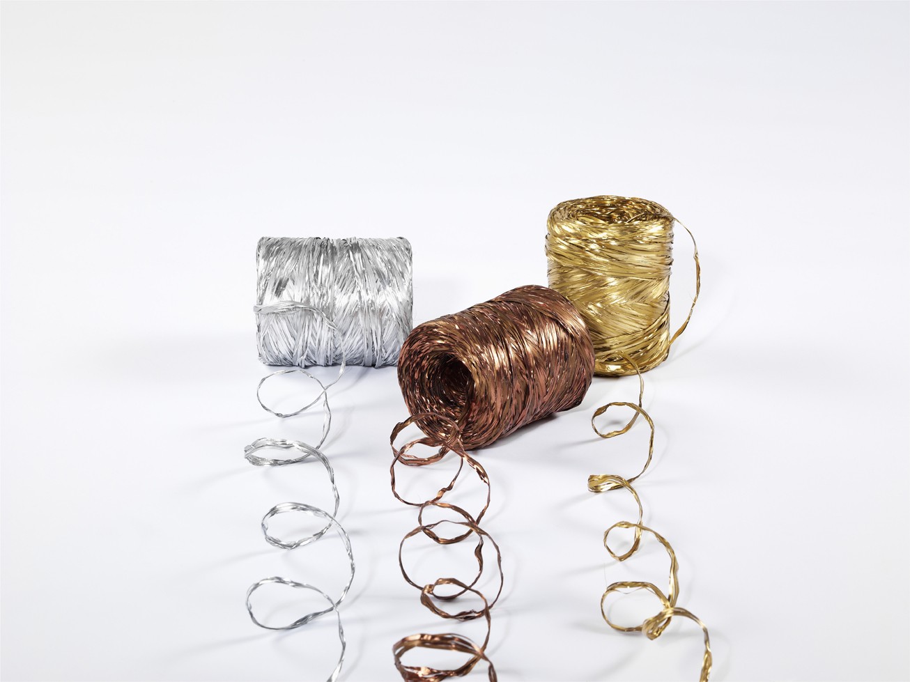 Metallraffia 15mm/200 lfm, gold – Bild 2