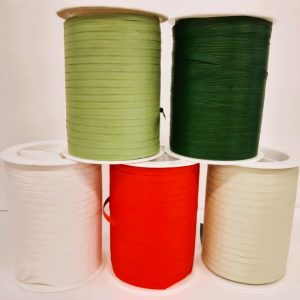 Papier-Florbänder B:5mm, 250m/Rolle
