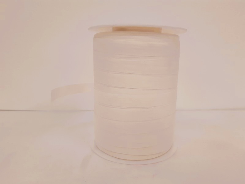 Papier-Florband B:10mm, L:250m/Rolle, weiss