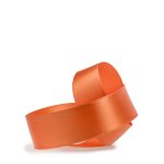 Doppelsatin-Band B:25mm, orange, 50m/Rolle