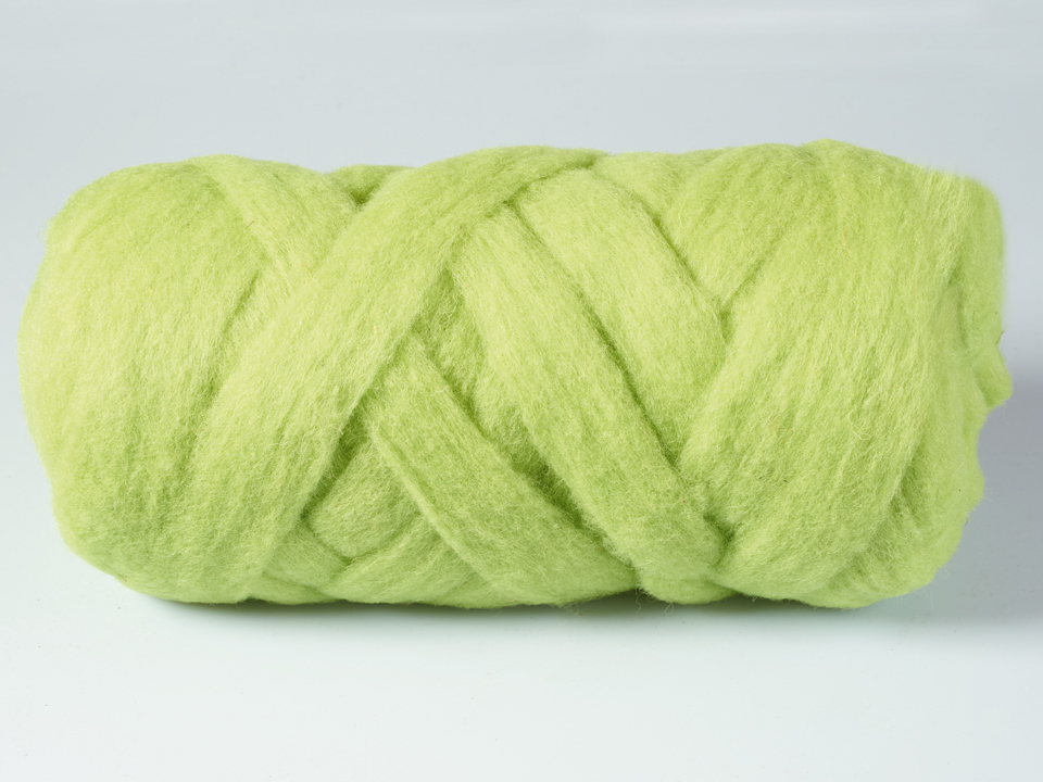 Woll-Lunte Ø30-40mm, L:30m, lindgrün
