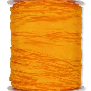 Plissee-Taftband B:100mm, hellorange, 10m/Rolle