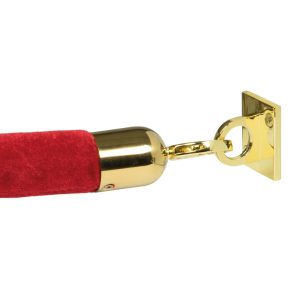 Wandhalterung für Absperrung, gold