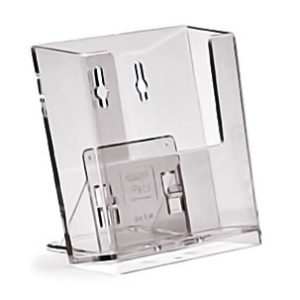 Prospekthalter DIN-A6 Hochformat, Wand-, Standmodell WPA6