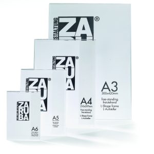 Schildaufsteller Hochformat DIN A6