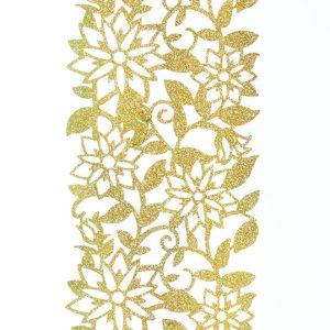 Folien-Tischband B:12cm, L:2m, gold-glitter