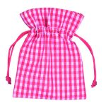 Karo-Beutel 7,5x10cm, rot, 6 Stück/Packung
