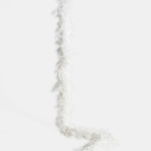 Federboa 2-fach, L:180cm, weiß