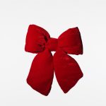 Dekoschleife Deluxe 35x28cm, rot