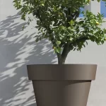 Pflanzkübel IKON Ø50xH:44cm, taupe