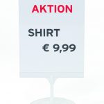 Acryl-Plakatständer, kurz, DIN-A5, transparent